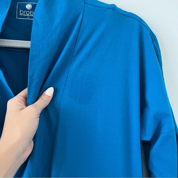 Brobe The Surgery Recovery Robe large blue medical healing - Picture 3 of 7